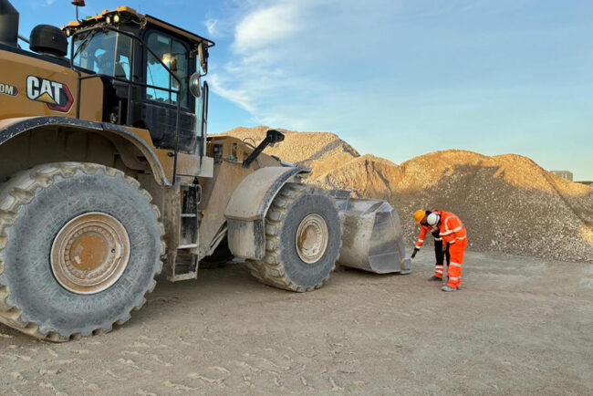 Photo Caption: All 34 operators based at Dowlow Quarry in Buxton will take part in the Eco-Drive Advanced Performance Training Programme.