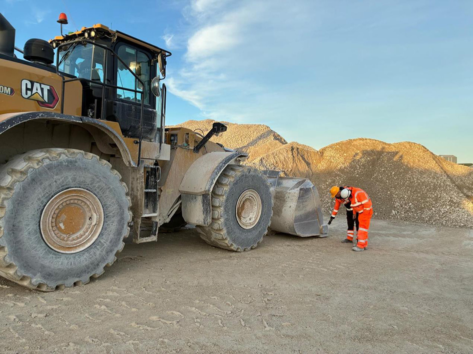Photo Caption: All 34 operators based at Dowlow Quarry in Buxton will take part in the Eco-Drive Advanced Performance Training Programme.